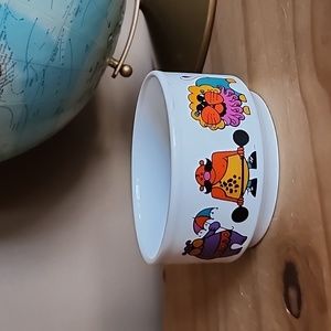 Vintge Staffordshire Potteries Ltd.  Circus pattern child size bowl